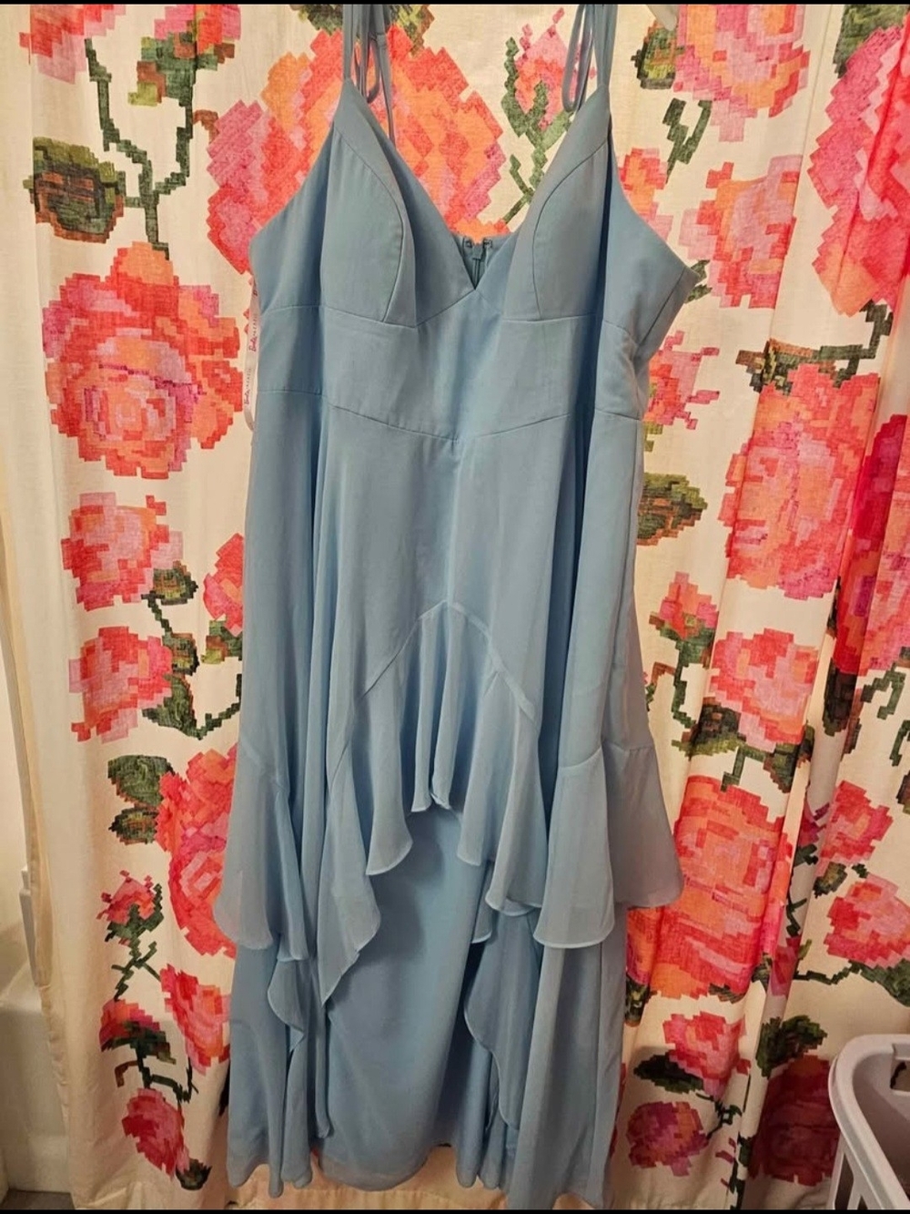 Barbie Azazie Bridesmaid Dresses V-neck Chiffon Tiered A-line Dress
A24